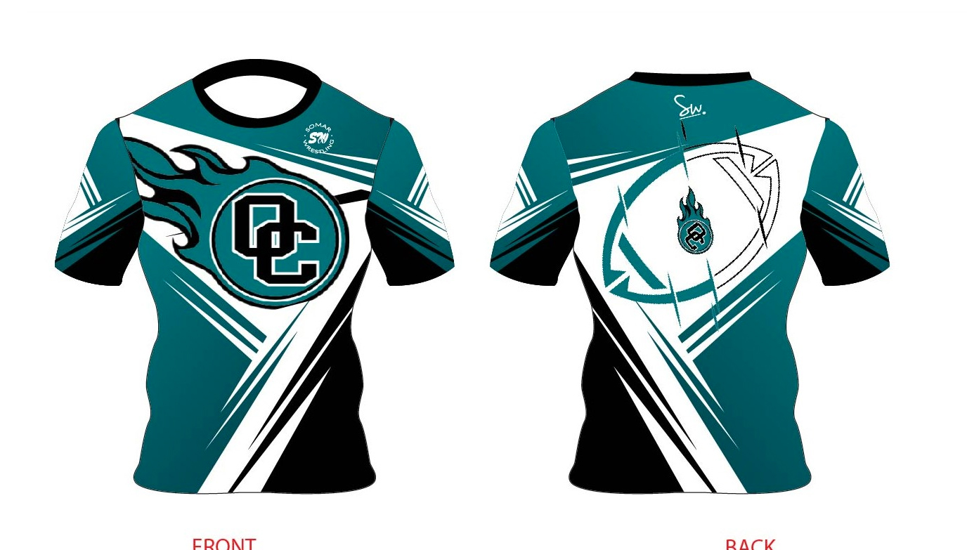 Orange Cove Compression Shirt